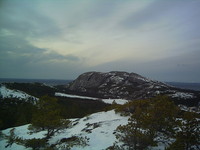 Ramholfjellet og Stamnesfjellet sett fra pkt 124