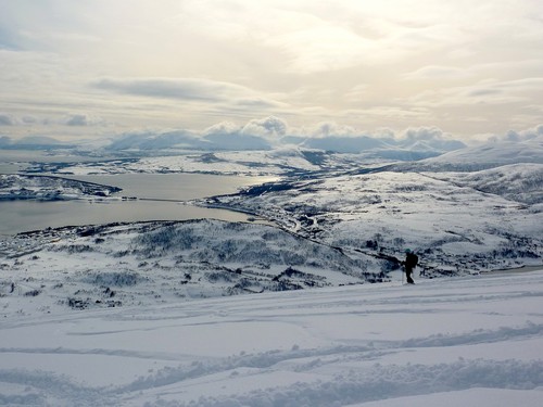 Gorgeous views and good powder to plough through