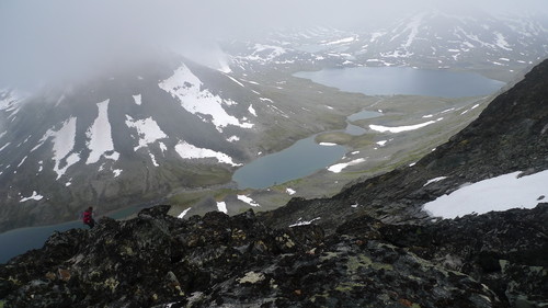 På vei ned uren fra Tverrbytthornet