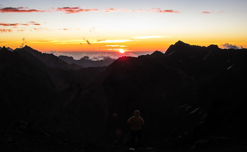 Solnedgang fra Camp Canada.