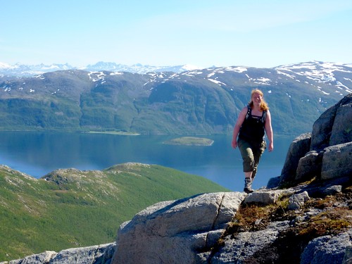 På ryggen til Middagsfjellet