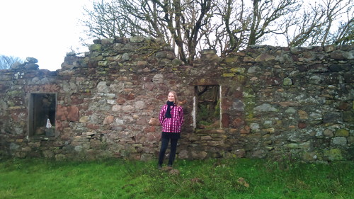 A dilapidated farm house in the midst of the moor