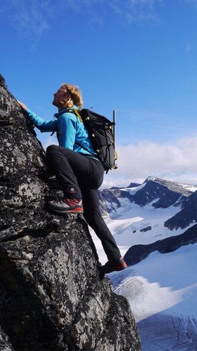 Fast og fint fjell hele veien