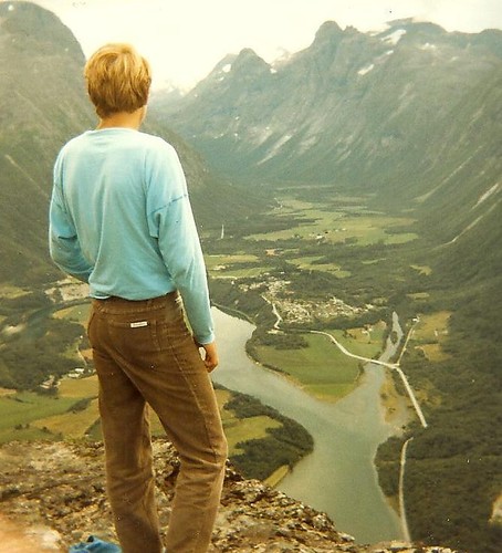 Fra Nesaksla, med blikk for Isterdalen.