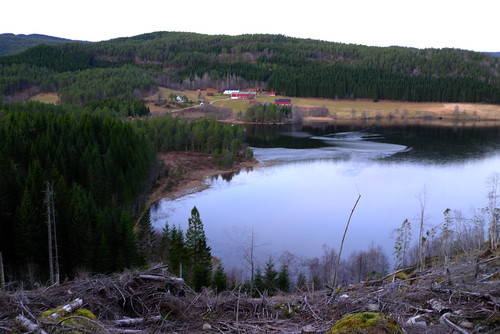 Ballstadvatnet med Åsen 223 bak