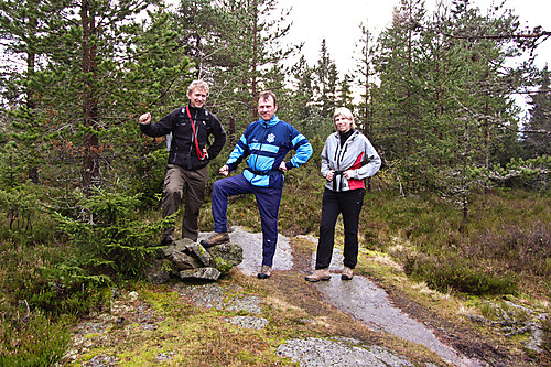 På toppen av Kraftkollen!