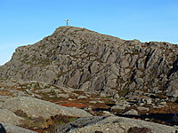 Håfjellet på Ytre Sula fra sørsiden 