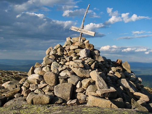 Toppvarden på Høgfjellet.