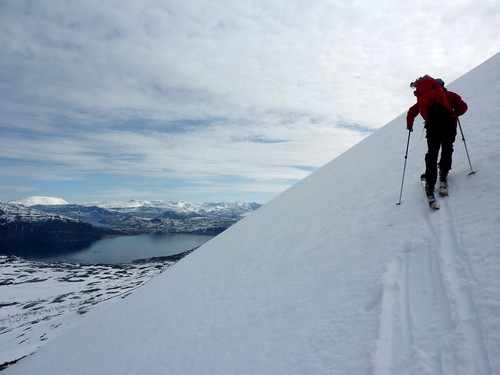 The steeper part after lunch