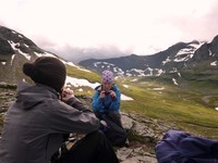 First chocolate break on Bakaromnen, nom nom.....