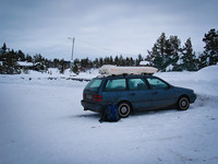 "Hotell 500fjell" ved Sanderstølen, en fin turhelg er omme.