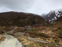 Anleggsarbeider ved Svartavatnet, Gullfjellet