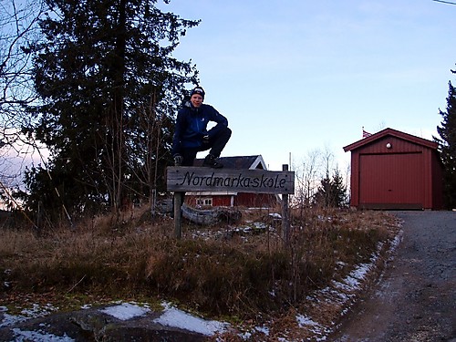 Nordmarka skole ved Bjørnholt! Fint å gå på skole her?:)