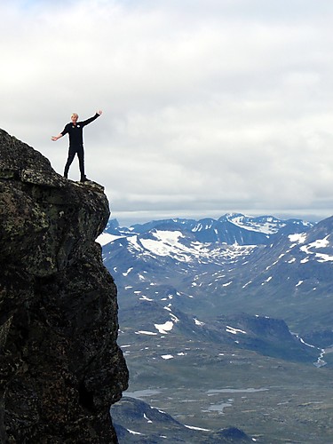 Slettmarkkampen og luftig fjell.