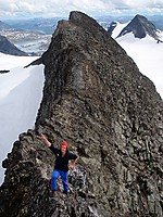 Sagieggen - en av de luftigste godbitene i Jotunheimen!