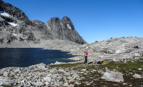 Idyll ved Olaskarsvatnet.