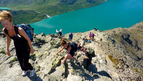 Utrolige mange fjellfolk ...