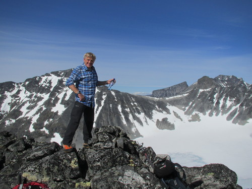 Willy på Nørdre Bukkehøe. Foto: Jan Storkjørren