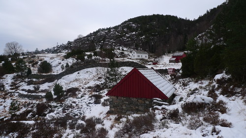 Gammelt kulturlandskap i Drangevågen