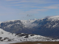 Fra Smådalsfjellet inn Sanddalen mot Gjendealpene.