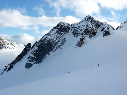 Nedkjøring on Koppangsbreen