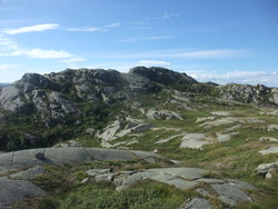 Nordøst for Kringletjørnan