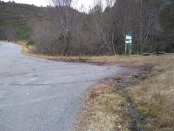 Huldrehornet parkering Kattadalen