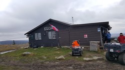 Brannhytta på Nattrudstilen