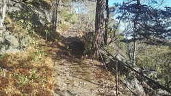 Varden i Sandefjord - sti fra vest