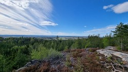 Utsiktspunkt på vei til Fjuktjern