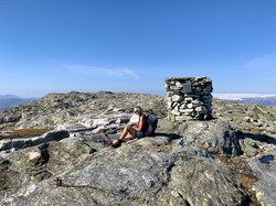 Helgedalsnuten trig-punkt/varde