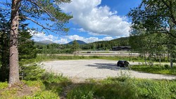 Majavasstragedien krigsminne parkering