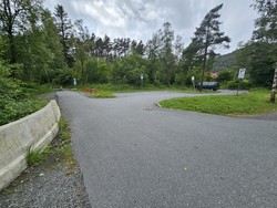 Krohnegården nord p-plass