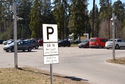 Skien Fritidspark Parkering