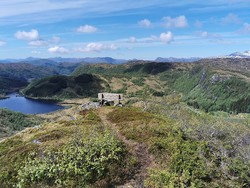 Benken ovenfor Steiestølen