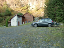 Haugaelva Småkraftverk P-plass