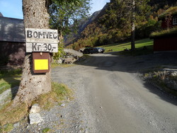 Moldskreddalen bomveg