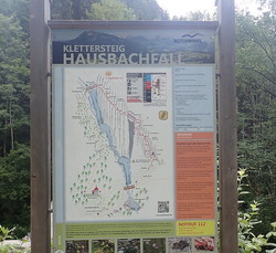Klettersteig Hausbachfall