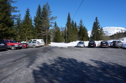 Engebø vinter p-plass