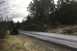 Hjortåsen nord parkeringslomme