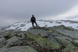 Vest for Langedalsbreen