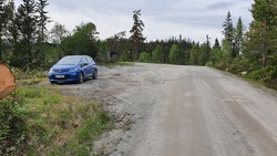 P-plass øst for Langtjern