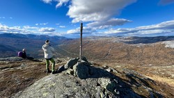 Kleivafjellet trig-punkt