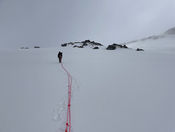 Nunatak øst for Porten