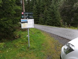 Middagsfjellet parkeringslomme