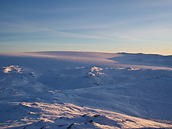 Punkt på Fresvikbreen