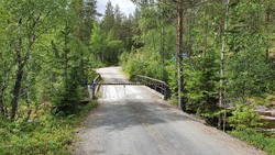 Elgevadvegen låst bom