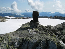 Punkt ved Østre Langedalsfjellet