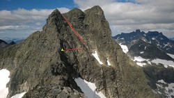 Store Austanbotntinden fra sør