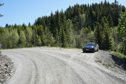 Rønningfossene p-plass